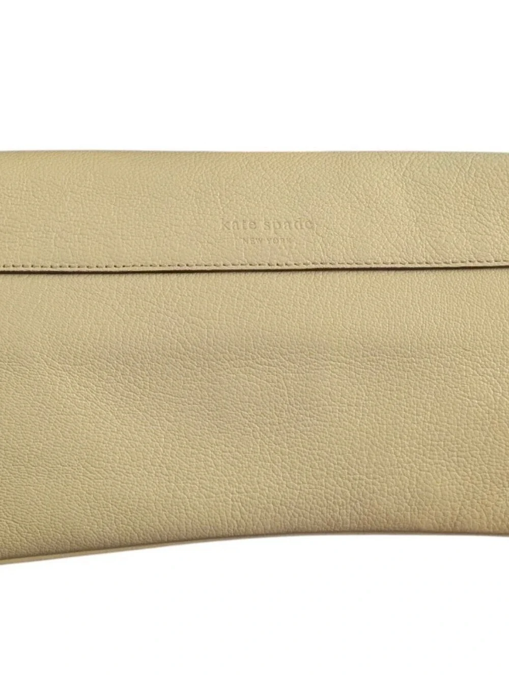 Kate Spade New York ♠️ Pebbled Leather Twist Lock Clutch Bag